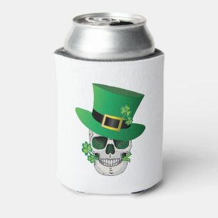 Rafraîchisseur Pour Canette Crâne de Leprechaun irlandais