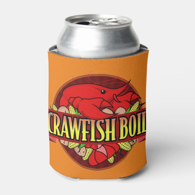 Rafraîchisseur Pour Canette Crawfish 2 canettes/Glacière de bouteille (Can devant)