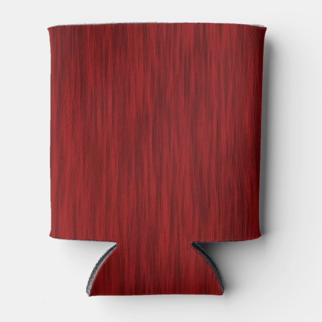 Rafraîchisseur Pour Canette Crimson Red Wood (Devant)
