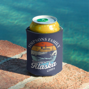 Rafraîchisseur Pour Canette Croisière vers Alaska Custom Family Matching Group