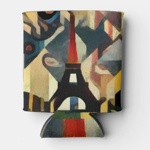 Rafraîchisseur Pour Canette Cubisme moderne Peinture Tour Eiffel