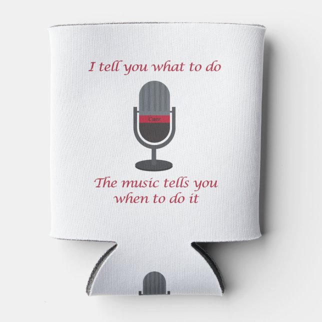 Rafraîchisseur Pour Canette Cuer's 12 oz Can Cooler/Coozie (Devant)