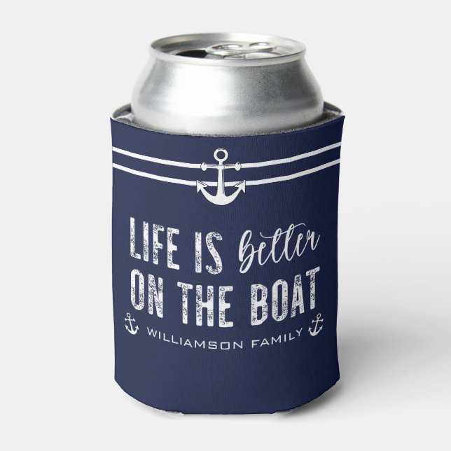 Rafraîchisseur Pour Canette Custom Life est meilleur sur le bateau | Boat Life (Can devant)