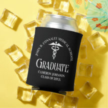 Customized Black Medical School Graduation Party