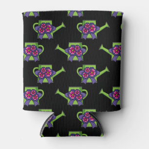 Rafraîchisseur Pour Canette Cute arrosage canne avec Bouquet de fleurs