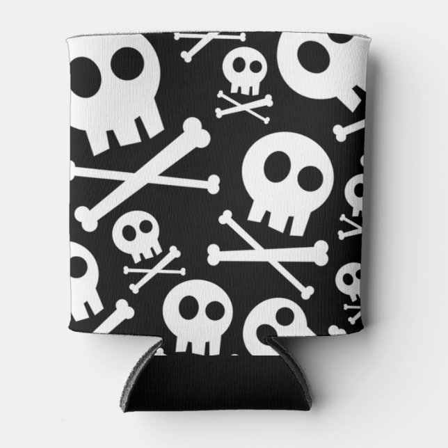 Rafraîchisseur Pour Canette +|| Cute Skull ||+ (Devant)