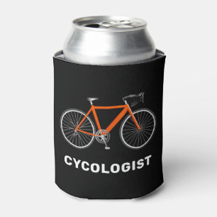 Rafraîchisseur Pour Canette Cycologue Orange Bicyclette