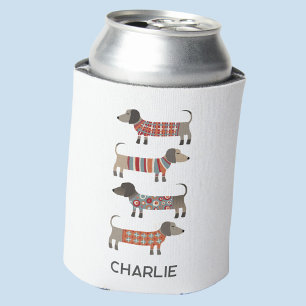 Rafraîchisseur Pour Canette Dachshund Wiener Dog Personnalisé
