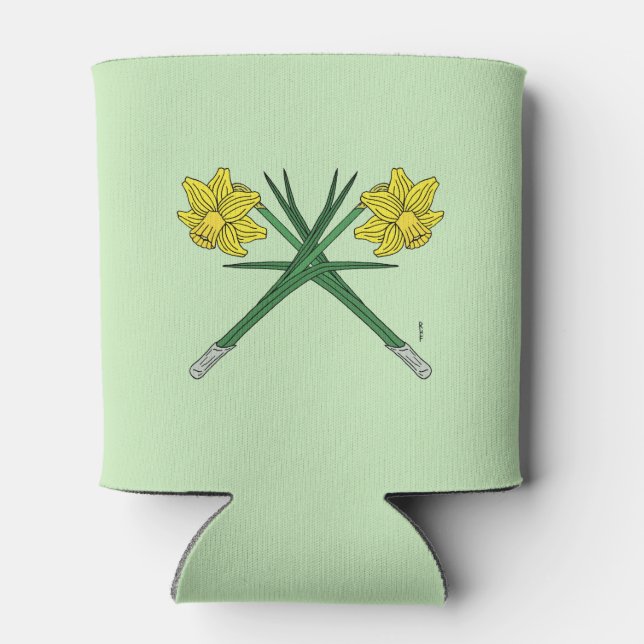 Rafraîchisseur Pour Canette Daffodils traversés (Dos)