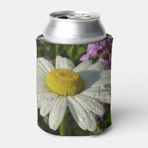 Rafraîchisseur Pour Canette Daisy et lilas d'été botanique
