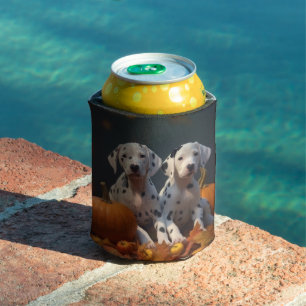 Rafraîchisseur Pour Canette Dalmatian chiot Automne Délice Citrouille