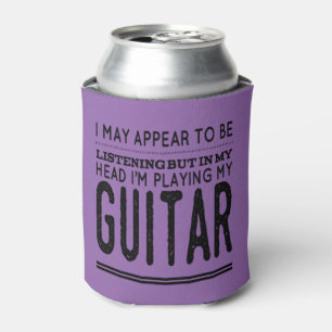Rafraîchisseur Pour Canette Dans ma tête, je joue ma guitare