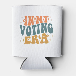 Rafraîchisseur Pour Canette Dans Mon Ère De Vote Retro Wavy