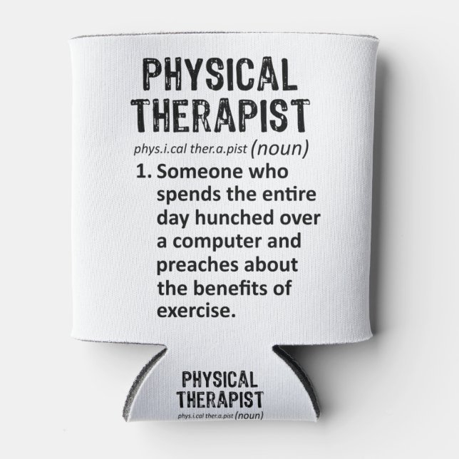 Rafraîchisseur Pour Canette Définition du physiothérapeute (Devant)