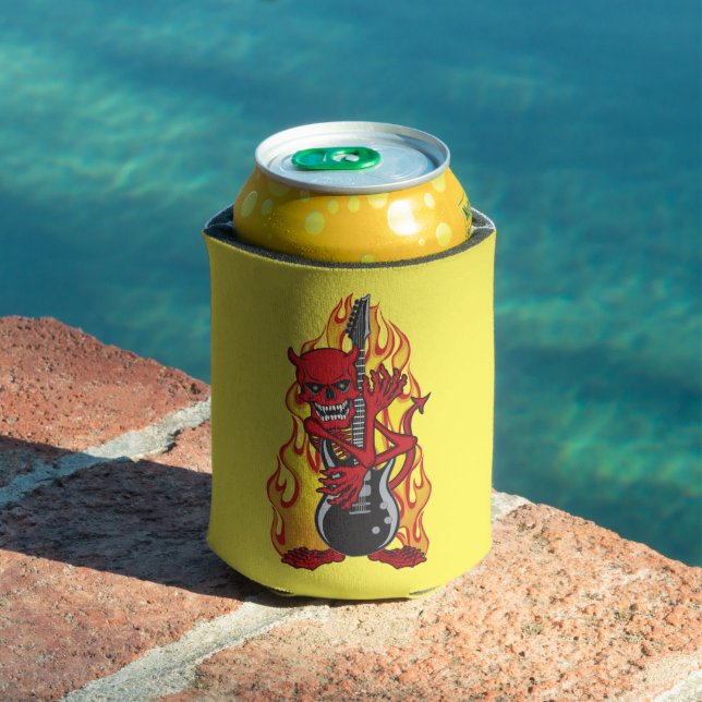 Rafraîchisseur Pour Canette Démon de Rock (Piscine in situ)