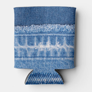 Rafraîchisseur Pour Canette Déni déchiré : Cadre de Jeans double bleu