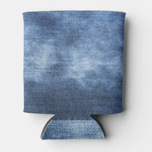 Rafraîchisseur Pour Canette Denim Texture : Arrière - plan de tissu usé