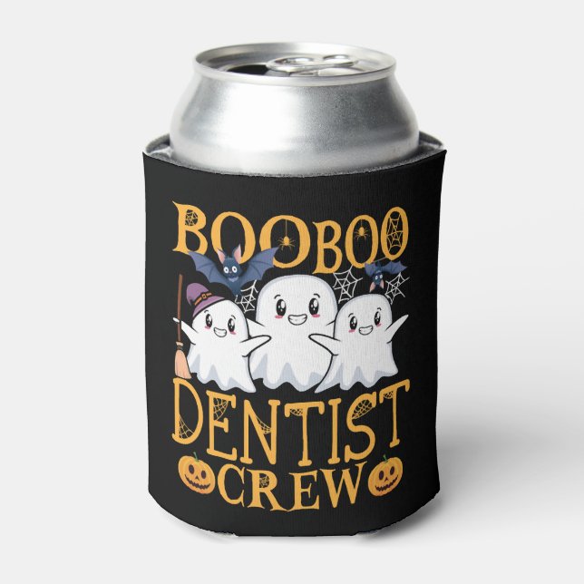 Rafraîchisseur Pour Canette Dentiste de l'équipe d'Halloween Dentiste (Can devant)