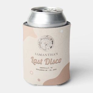 Rafraîchisseur Pour Canette Dernière Disco Retro Bachelorette Party