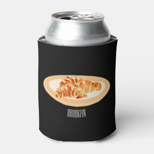 Rafraîchisseur Pour Canette Dessin du Croissant (Can devant)