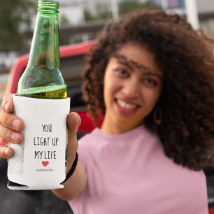 Rafraîchisseur Pour Canette Deux photos   Happy Valentines Day  