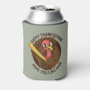 Rafraîchisseur Pour Canette Dinde de Thanksgiving, Citation drôle de Thanksgiv