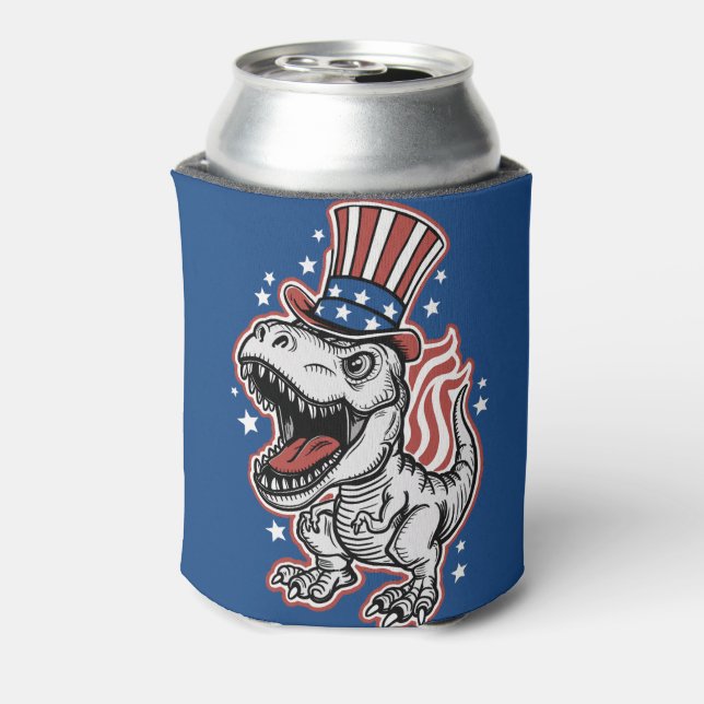 Rafraîchisseur Pour Canette Dinosaure patriotique américain (Can Dos)