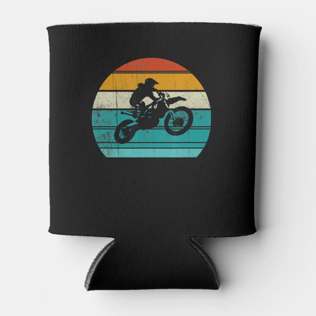 Rafraîchisseur Pour Canette Dirt Bike Motocross Motocross Cadeau Pour Hommes (Devant)