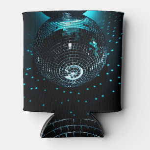 Rafraîchisseur Pour Canette Disco Ball Glare, Arrière - plan de discothèque.