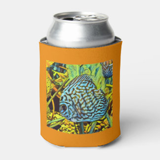 Rafraîchisseur Pour Canette Discus Coozie (Orange)