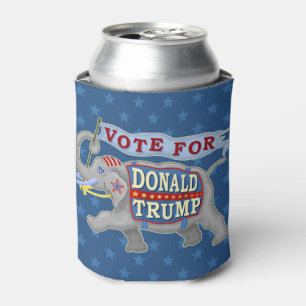 Rafraîchisseur Pour Canette Donald Trump Président 2024 Eléphant républicain