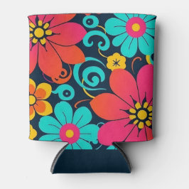 Rafraîchisseur Pour Canette Dopamine Design - Fleurs Funky Lumineuses-Retro
