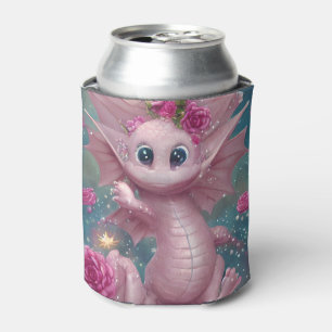Rafraîchisseur Pour Canette Dragon Bébé Rose
