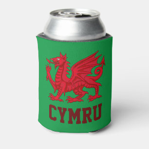 Rafraîchisseur Pour Canette Dragon rouge de Galles (Y Ddraig Goch)