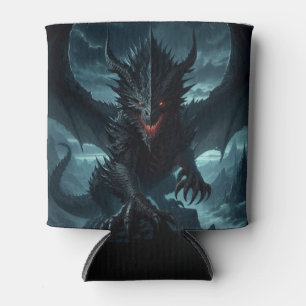 Rafraîchisseur Pour Canette Dragon sombre et médiéval