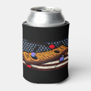 Rafraîchisseur Pour Canette Drapeau américain Cornhole