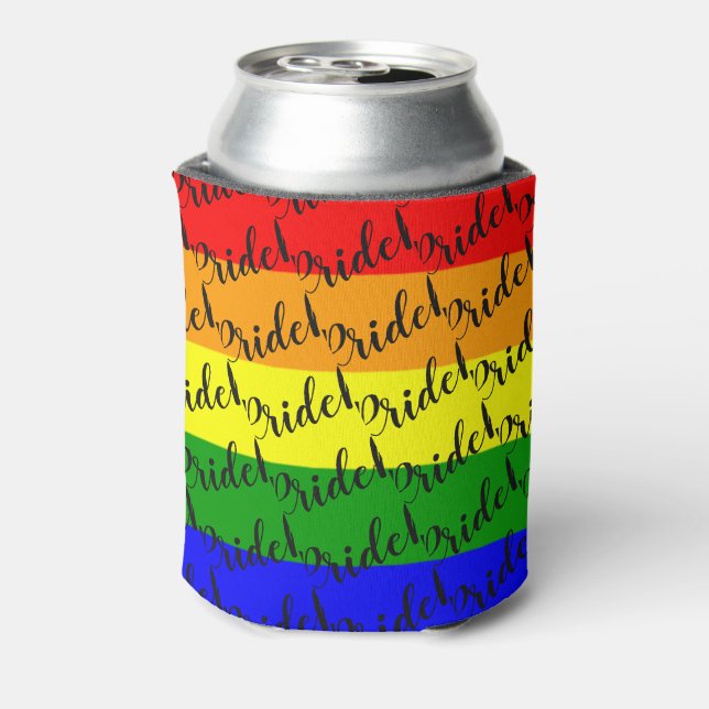 Rafraîchisseur Pour Canette Drapeau arc-en-ciel gay pride (Can Dos)