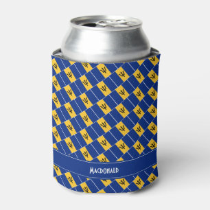 Rafraîchisseur Pour Canette Drapeau BARBADOS personnalisé