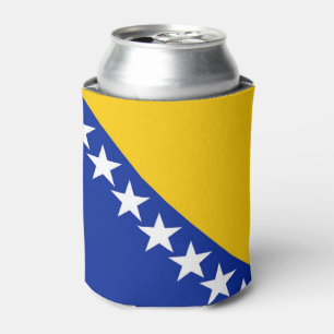 Rafraîchisseur Pour Canette Drapeau de Bosnie-Herzégovine