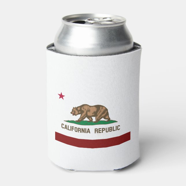 Rafraîchisseur Pour Canette Drapeau de Californie (Can devant)