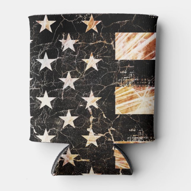 Rafraîchisseur Pour Canette Drapeau de construction industrielle (Devant)