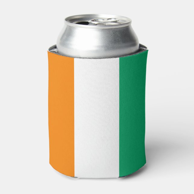 Rafraîchisseur Pour Canette Drapeau de Côte d'Ivoire (Can devant)