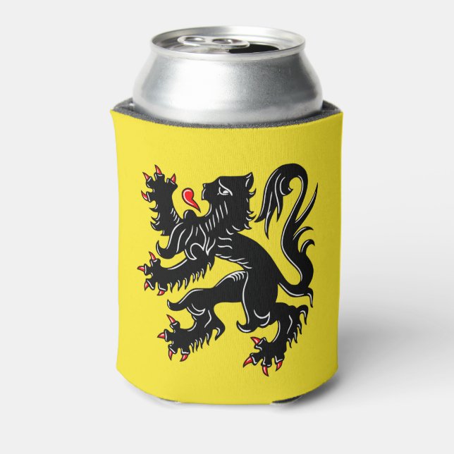 Rafraîchisseur Pour Canette Drapeau de Flandre (Can Dos)