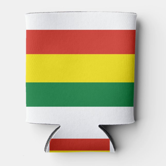 Rafraîchisseur Pour Canette Drapeau de la Bolivie (Devant)