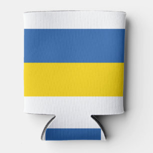 RAFRAÎCHISSEUR  POUR CANETTE DRAPEAU DE L'UKRAINE