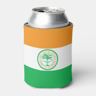 Rafraîchisseur Pour Canette Drapeau de Miami, Floride Can Cooler