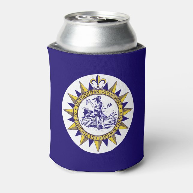Rafraîchisseur Pour Canette Drapeau de Nashville, Tennessee Can Cooler (Can Dos)