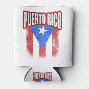 Rafraîchisseur Pour Canette Drapeau de Porto Rico Resiste