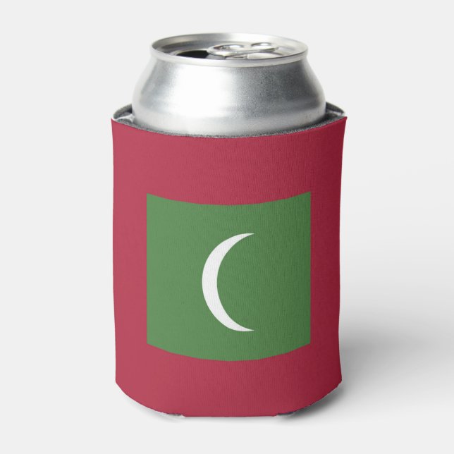 Rafraîchisseur Pour Canette Drapeau des Maldives (Can devant)