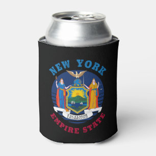 RAFRAÎCHISSEUR POUR CANETTE DRAPEAU D'ÉTAT DE NEW YORK